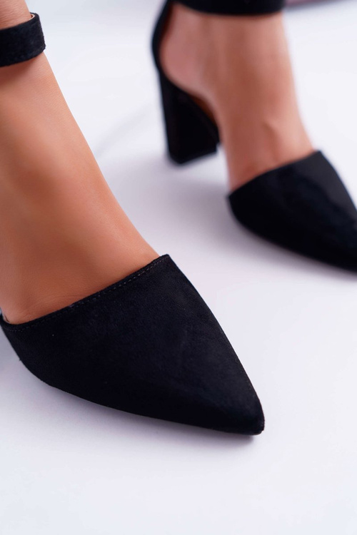 Жіночі туфлі на шпильці Чорні MadamStyle