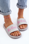 Жіночі класичні шльопанці Lee Cooper LCW-24-42-2486L сірі