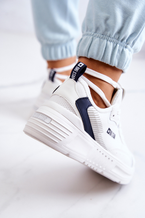 Модні кросівки Спортивне взуття Big Star JJ274596 Білий