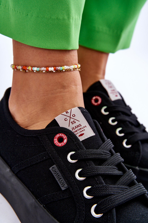 Жіночі кросівки на платформі Cross Jeans LL2R4039 Чорні