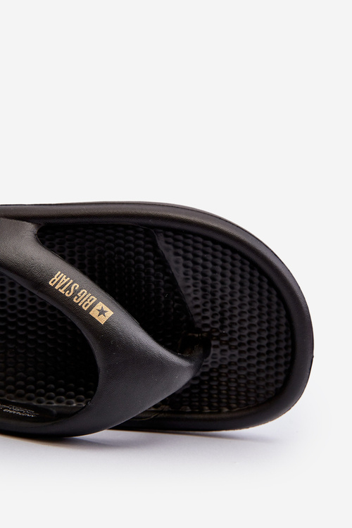 Жіночі поролонові шльопанці Big Star NN274A649 чорні