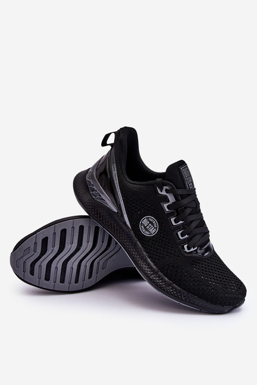 Чоловічі зручні кросівки Memory Foam Big Star LL174103 Чорні