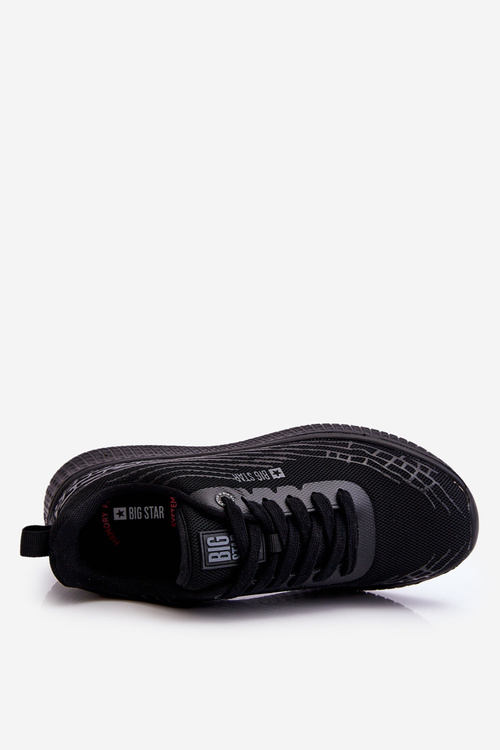 Жіноче спортивне взуття з сіткою Memory Foam System Big Star LL274662 Чорне
