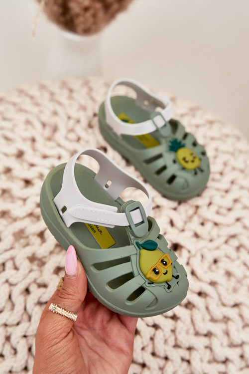 Дитячі Сандалі На Липучках Фрукти 83615 Ipanema Summer XIV Baby Зелений