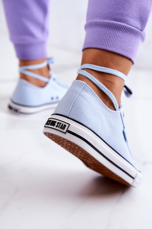 Жіночі низькі кросівки Big Star JJ274A004 Сині