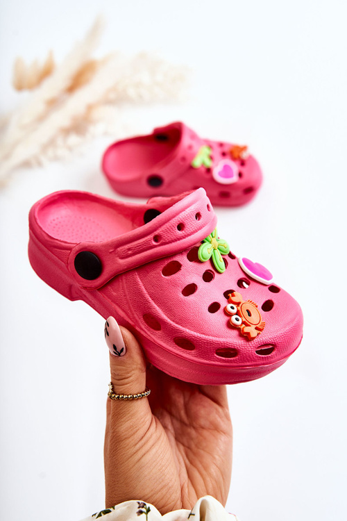 Дитячі поролонові тапочки Crocs Pink Sailor