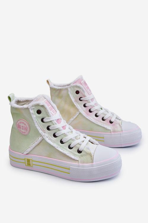 Жіночі високі кросівки Big Star LL274177 Multicolor