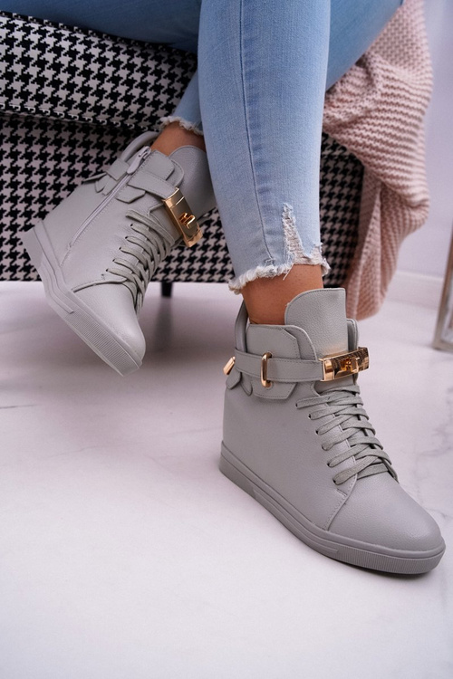 Жіночі кросівки на Anchor Gold Padlock Grey Tersey