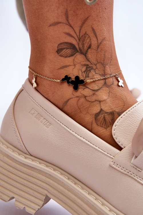 Шкіряні мокасини Туфлі Big Star LL274581 Бежеві