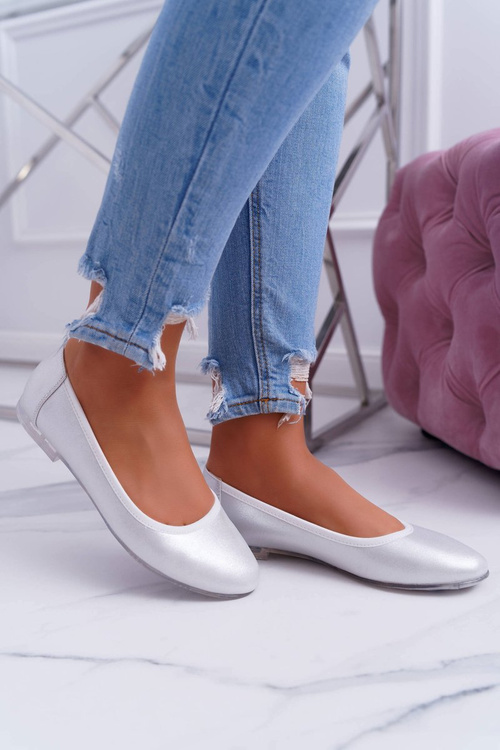 Жіночі балетки Sergio Leone Silver Plex