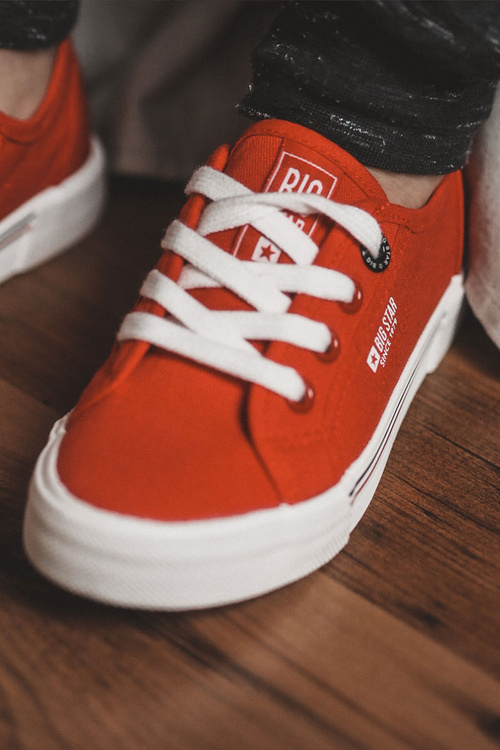 Дитячі низькі кросівки Big Star JJ374172 Червоні