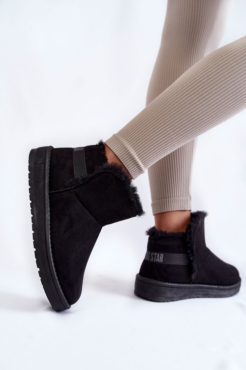 Жіночі зимові черевики Big Star KK274622 Чорні