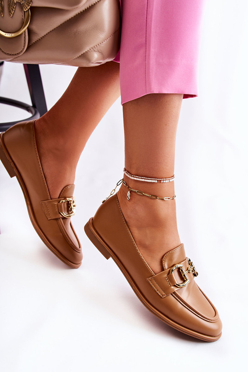 Жіночі шкіряні лофери Camel Coriso