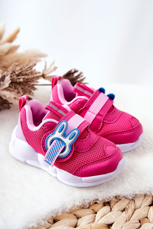 Дитяче спортивне взуття на липучці Befado 516P089 Рожевий