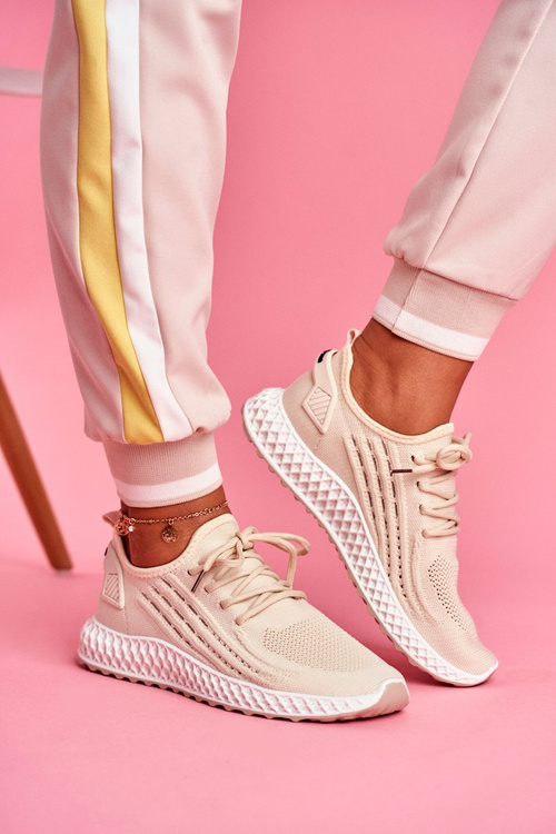 Спортивні жіночі кросівки легкі бежеві Mersea