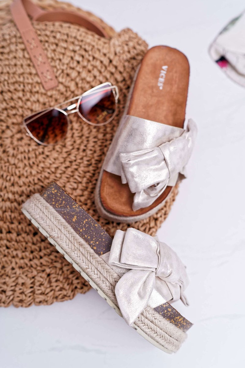 Жіночі шльопанці Vices Gold 6275