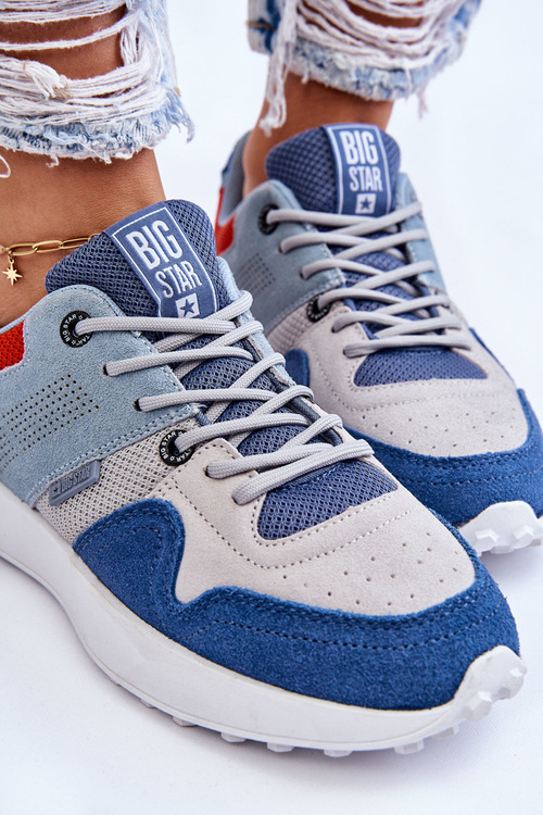 Жіночі кросівки Big Star LL274421 Сині