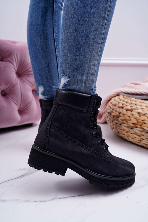 Жіночі чоботи Trappers Big Star Black EE274033