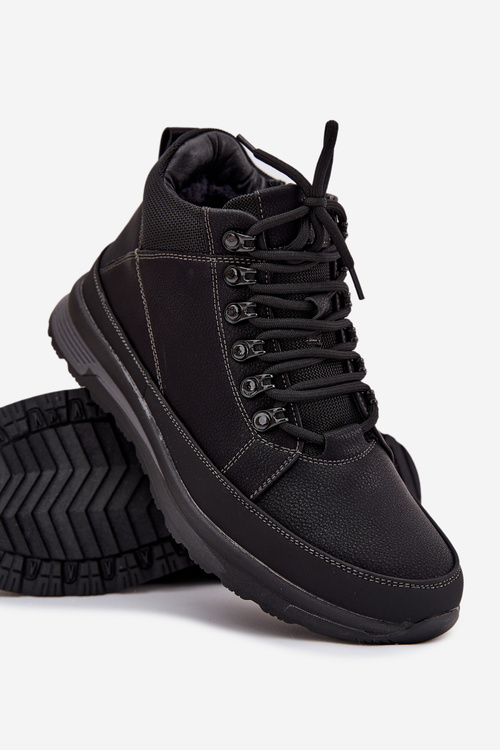 Чоловічі туристичні черевики з ізоляцією Чорний Wivelle