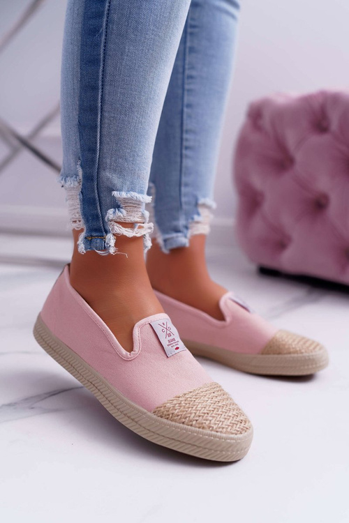 Жіночі еспадрільї Cross Jeans рожеві DD2R4048