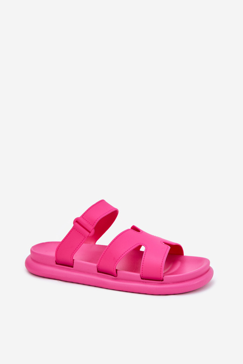 Жіночі Гумові Сандалі З Ремінцем Фуксія Tavirae