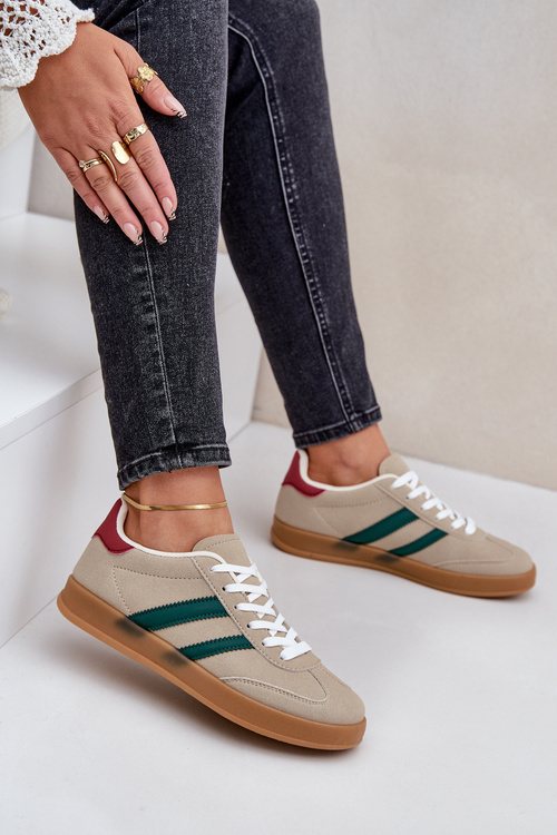 Жіночі Низькі Бежеві Кросівки Ennorwen