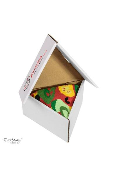 Rainbow Socks 1 пара вегетаріанських шкарпеток для піци