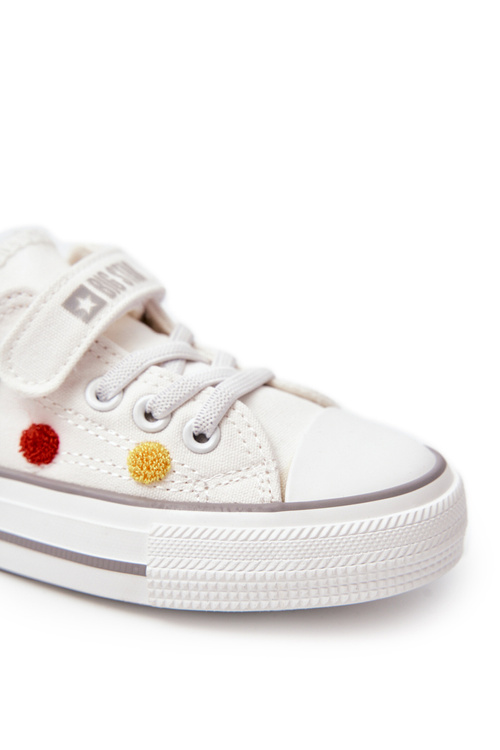 Дитячі кросівки на липучці BIG STAR JJ374053 Білі