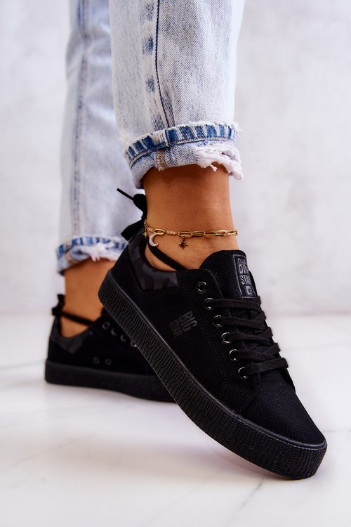 Жіночі низькі кросівки Big Star JJ274563 Чорні