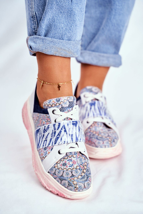 Жіноче спортивне взуття Кросівки шкіряні Maciejka 04448-27