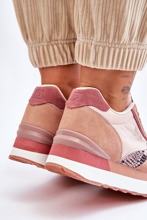 Модні кросівки Memory Foam System Big Star LL274366 Pink