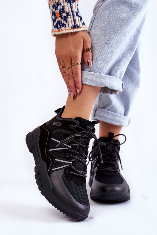 Жіночі туристичні черевики Memory Foam Big Star KK274218 Чорні