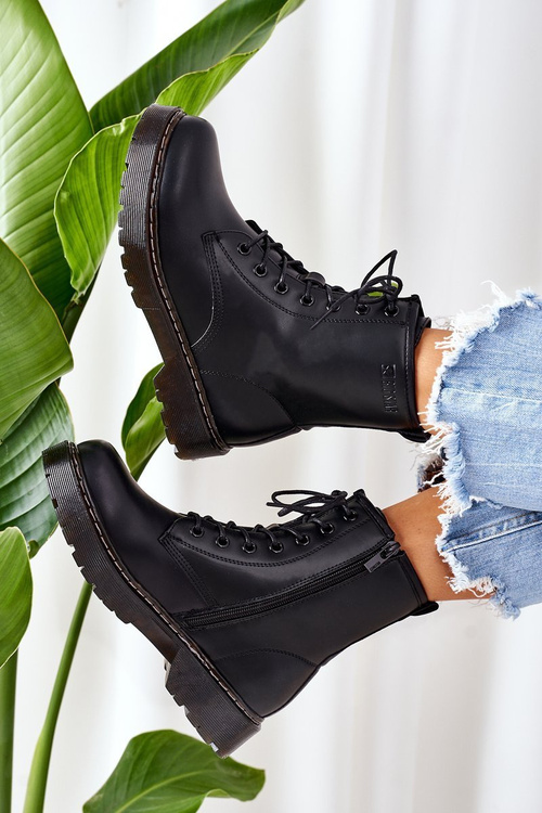 Чоботи утеплені Big Star II274105 Чорні