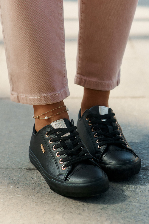 Жіночі Кросівки З Еко Шкіри Big Star RR274749 Чорні