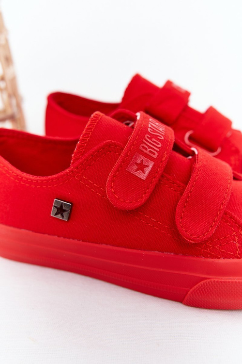 Дитячі кросівки на липучці Big Star FF374097 Red