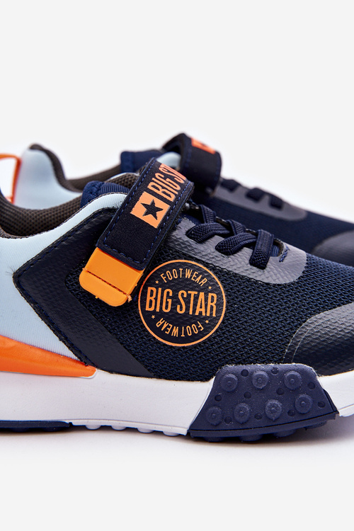 Низьке дитяче спортивне взуття Memory Foam System Big Star LL374215 Темно-синій