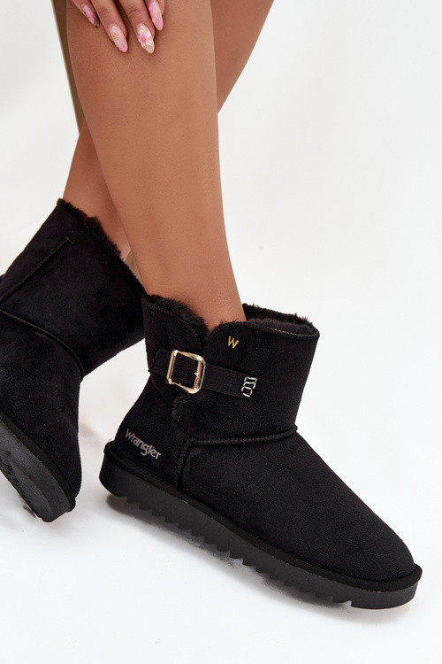 Жіночі Снігові Черевики З Бляхою Wrangler 20253091.25Y Чорний