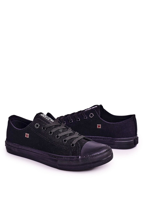 Чоловічі класичні низькі кросівки BIG STAR AA174009 Чорні