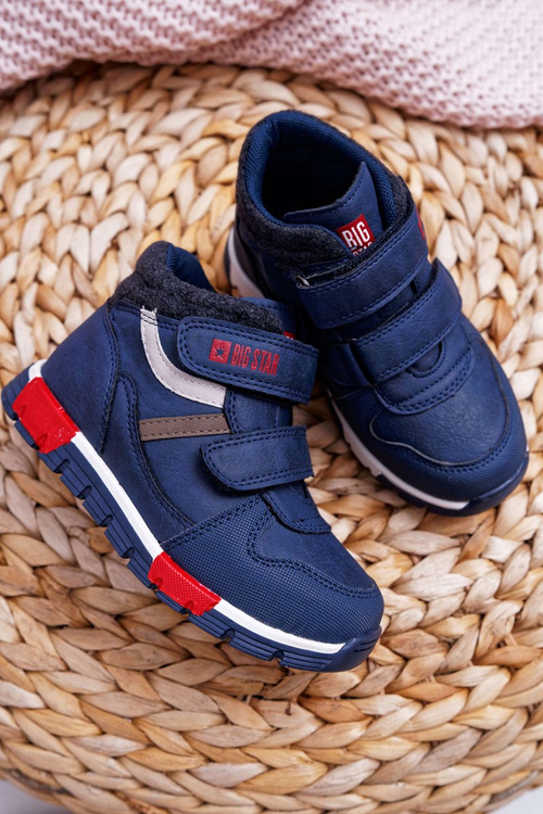 Дитячі високі чоботи Boys Big Star Navy Blue EE374065