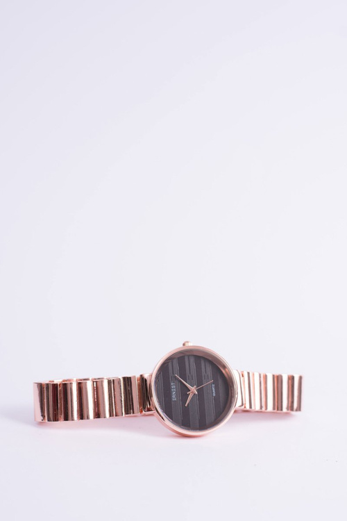 Жіночий годинник Ernest Claudie Pink Gold