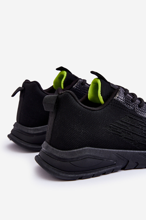 Чоловіче класичне спортивне взуття чорне Santiago