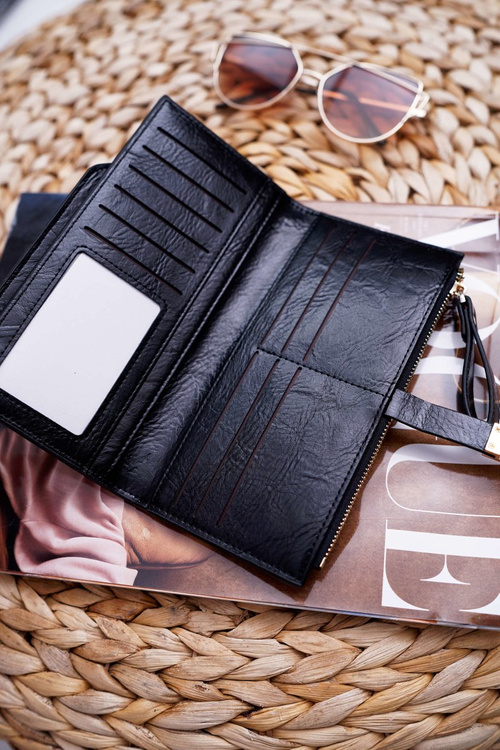 Гаманець жіночий великий чорний AD-64