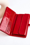 Великий шкіряний гаманець з магнітом Red Nereva 