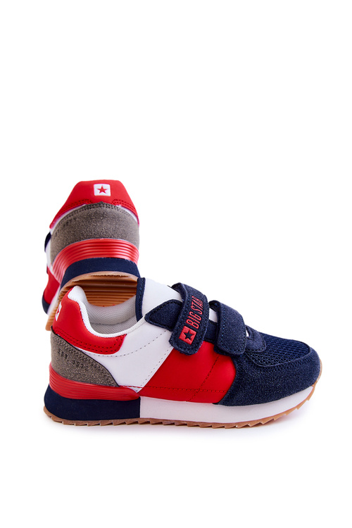 Дитяче спортивне взуття Memory Foam Big Star JJ374256 Темно-синьо-червоний