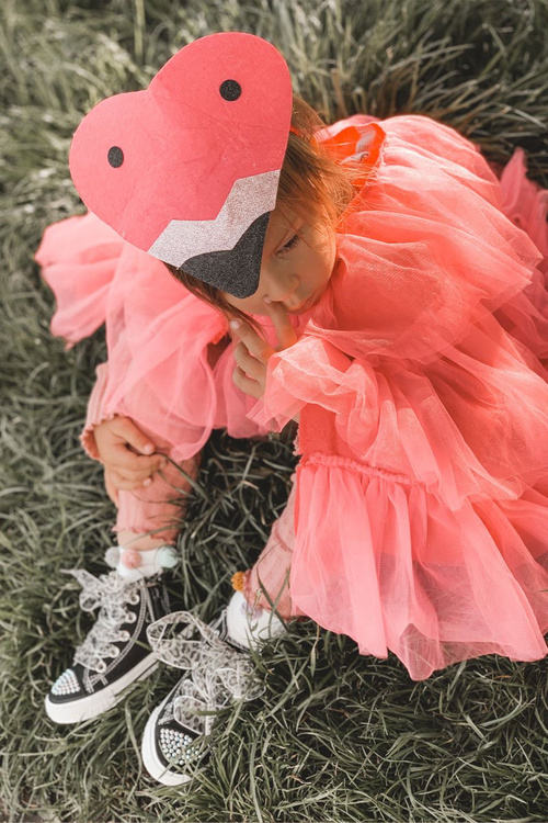 Дитячі кросівки з цирконієм Black Smile