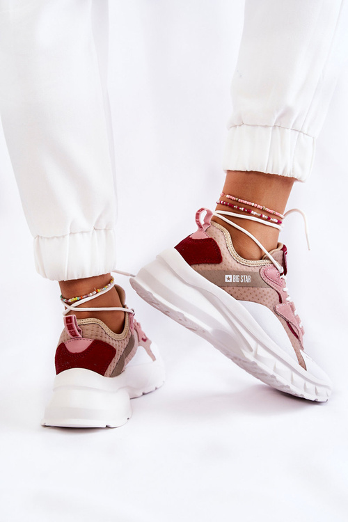 Жіноче спортивне взуття Big Star KK274055 Beige
