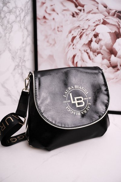 Жіноча сумка LAURA BIAGGI Patent Black