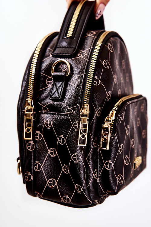 Жіночий шкіряний рюкзак NOBO L1341-C020 Чорний