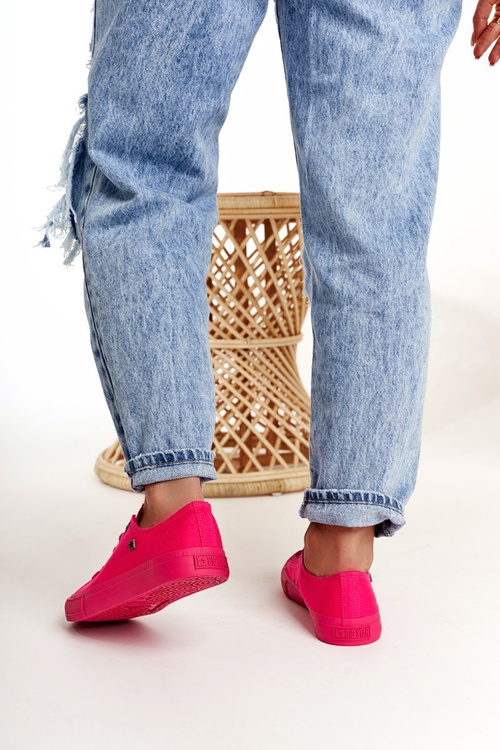 Жіночі класичні низькі кросівки BIG STAR AA274013 Фуксія