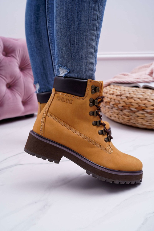 Жіночі черевики Trappers Big Star Camel EE274035